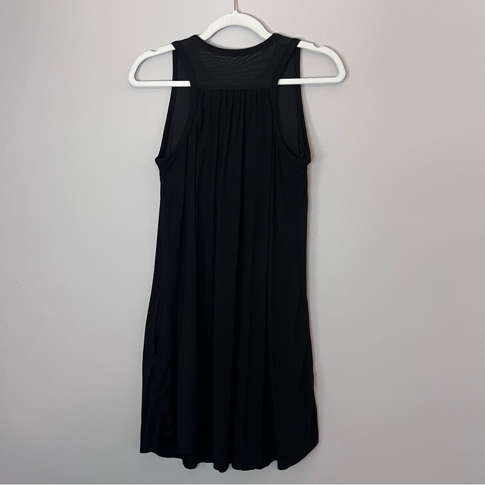 Shebird The Tunic Tank Bra A-Line Stretch Jersey Mini Athletic Dress Black - Picture 6 of 7